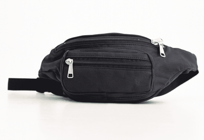 Leather Bum Bag No. 22 - Black