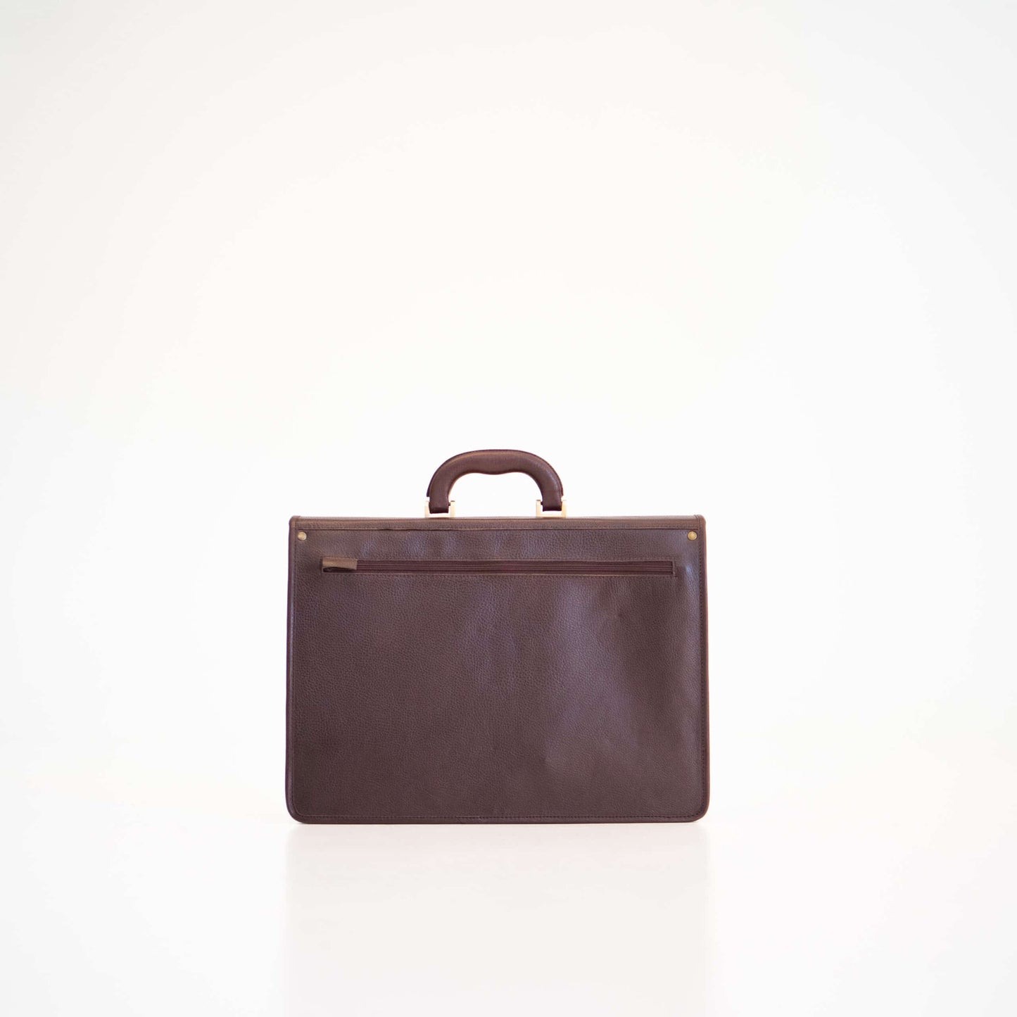 Leather Briefcase No. 99 - Brown